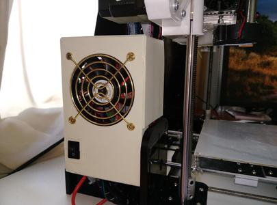 Anet A8, Omni m505, Anet V1.0 controller cover 80x80mm fan