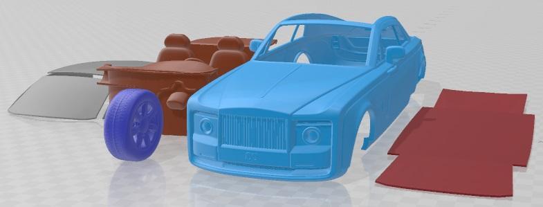 Rolls Royce Sweptail 2017 Printable Car