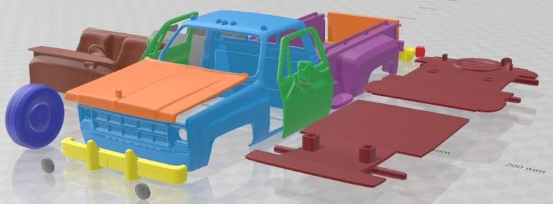 GMC Sierra Grande 454 Pickup 1979 Printable Car