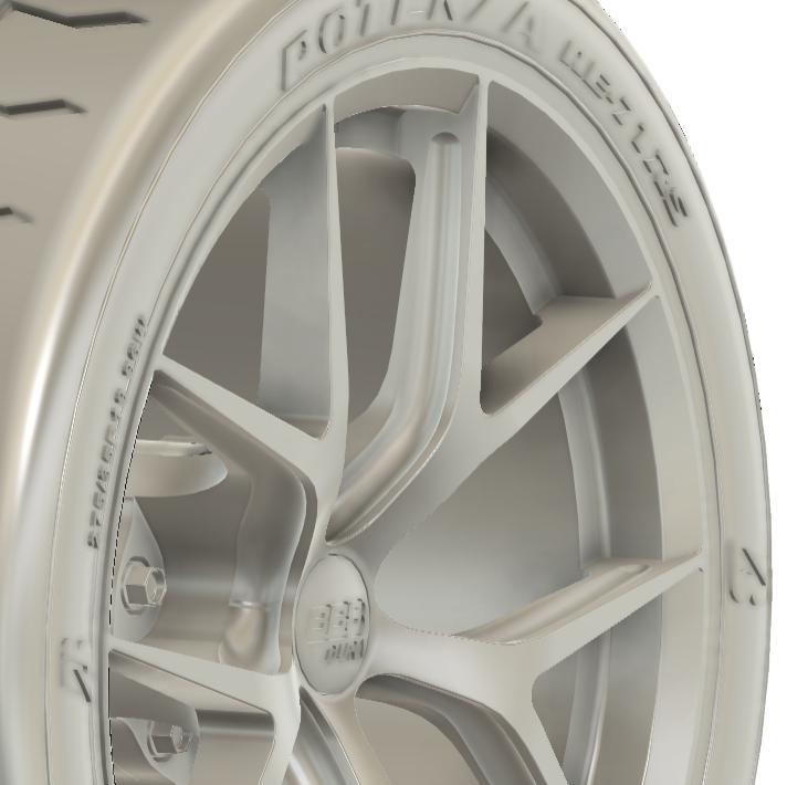 1/24 19x10.5 BBS RI-D wheels