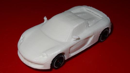 HO Slot Car body - Porsche Carrera GT