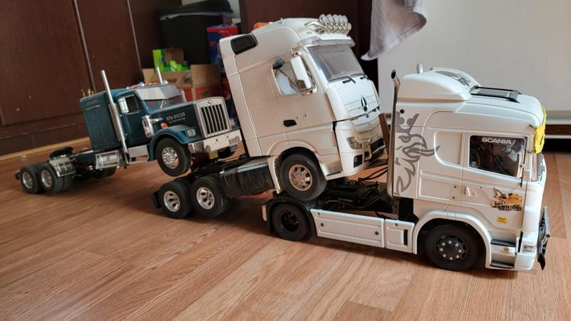 Tamiya Piggyback Truck Saddle