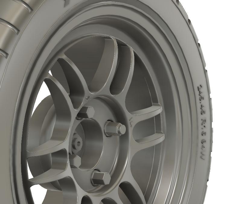 1/24 16x8 Enkei RPF1 wheels