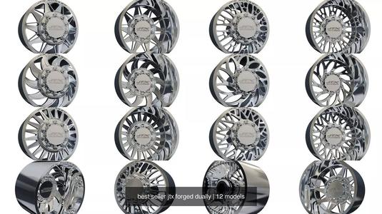 best seller jtx forged dually 3D Model Collection