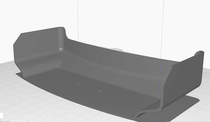 1/10 OFF ROAD REAR WING