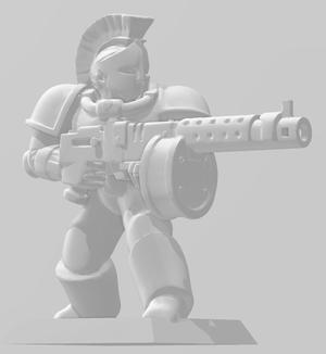 War Armor RPG - Gunner Model