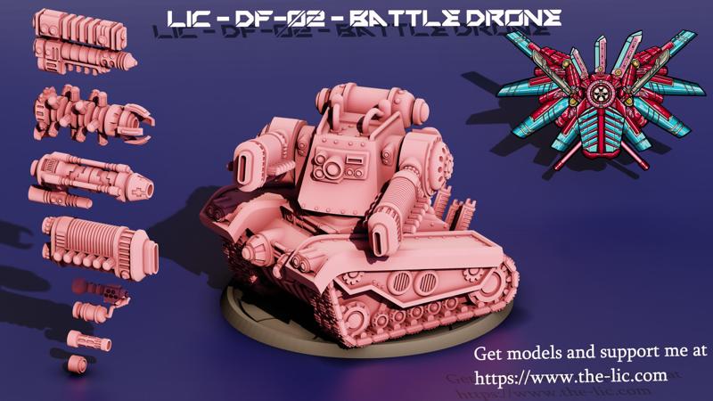 LIC - DF-02 Battle drone
