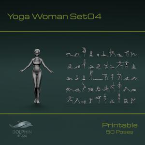 Yoga Woman Set04