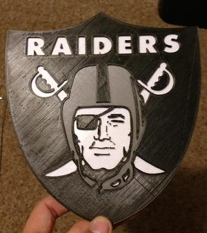 Raiders Three Tone Logo