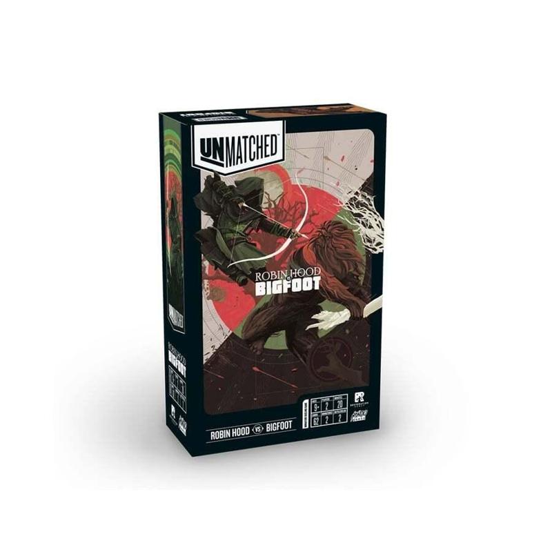 Unmatched – Robin Hood vs Bigfoot (Fan-Made Hero Cubes)