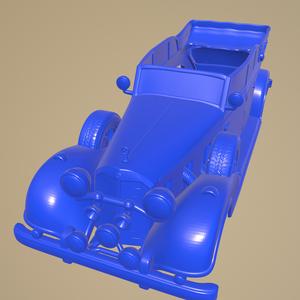 MERCEDES BENZ 770K 1936 PRINTABLE CAR BODY