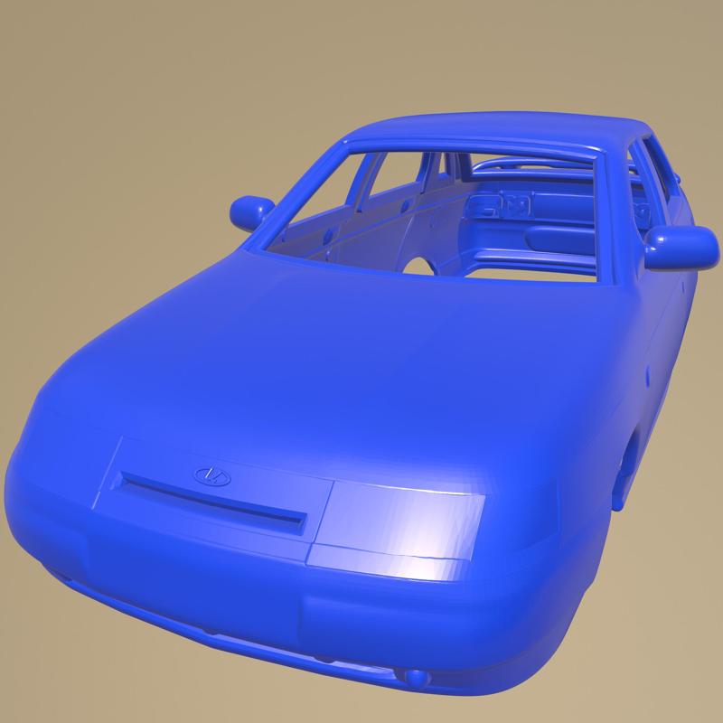 VAZ Lada 2110 sedan 1995 Printable Car Body