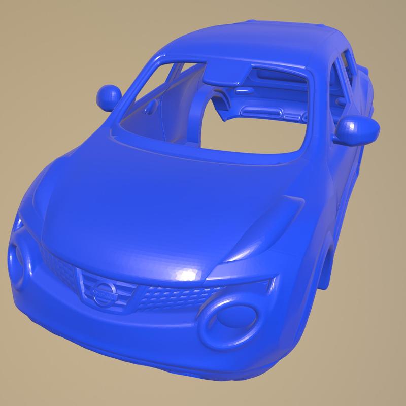 Nissan Juke 2011 Printable Car body