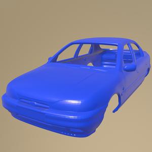 Ford Mondeo hatchback 1993 PRINTABLE CAR BODY