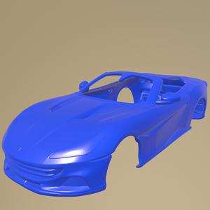 Ferrari Portofino M 2021 PRINTABLE CAR BODY