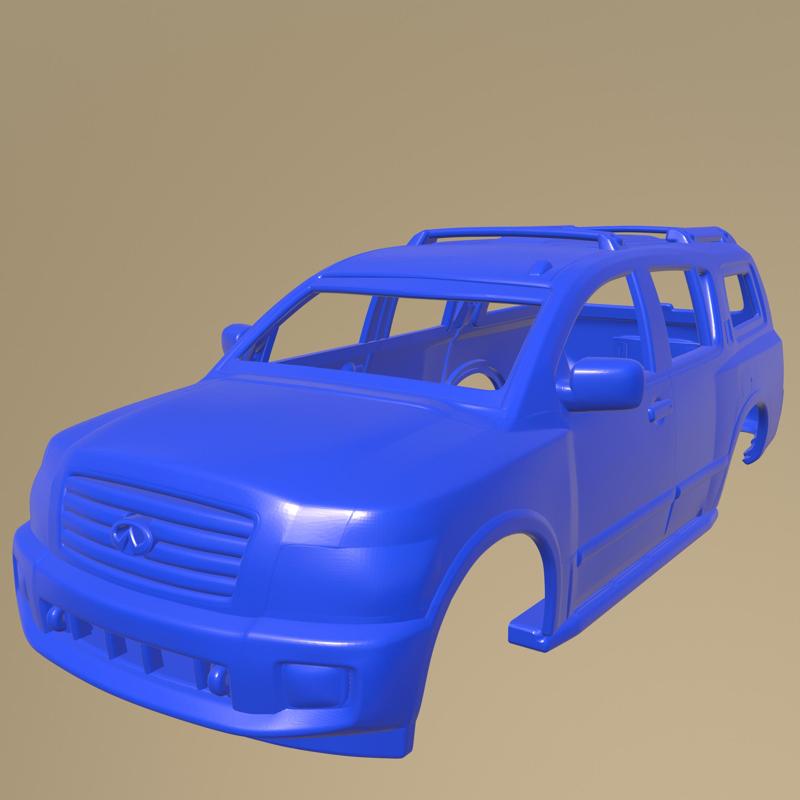 Infiniti QX 2004 PRINTABLE CAR BODY