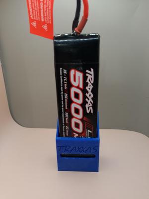 Traxxas battery wall mount lipo 3s 5000mah