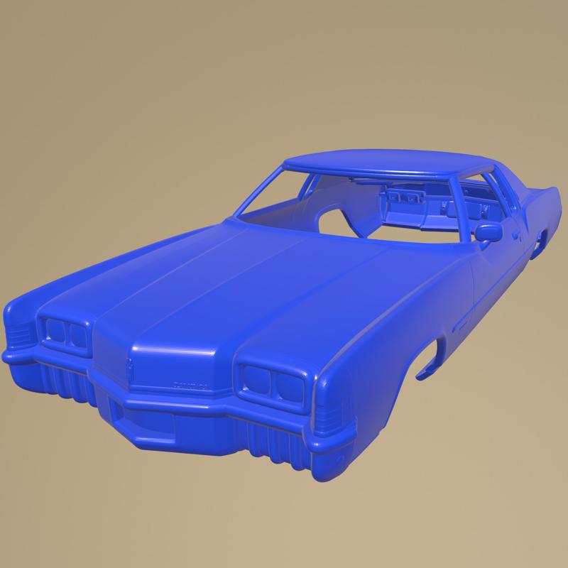 Oldsmobile Toronado Y57 1972 PRINTABLE CAR BODY
