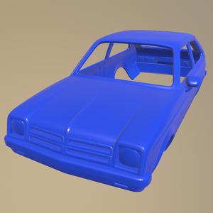 Chevrolet Chevette coupe 1976  PRINTABLE CAR BODY