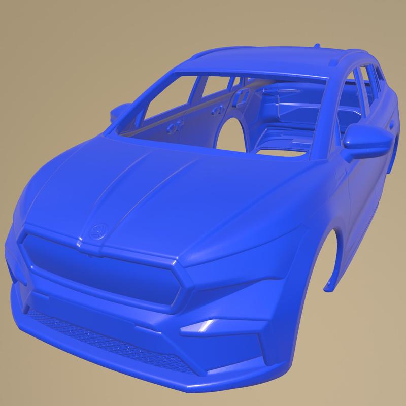 Skoda Enyaq Founders Edition 2021 PRINTABLE CAR BODY