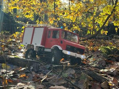 TRX4 Unimog 1300 fire department cab (incl. building instructions)