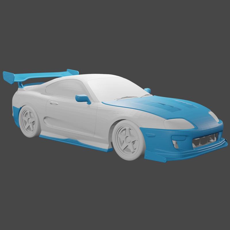 1/64 TOYOTA SUPRA BODYKIT V1