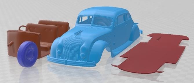 Chrysler Imperial Airflow 1934 Printable Car