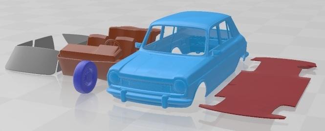 Simca 1100-1200 1974 Printable Car