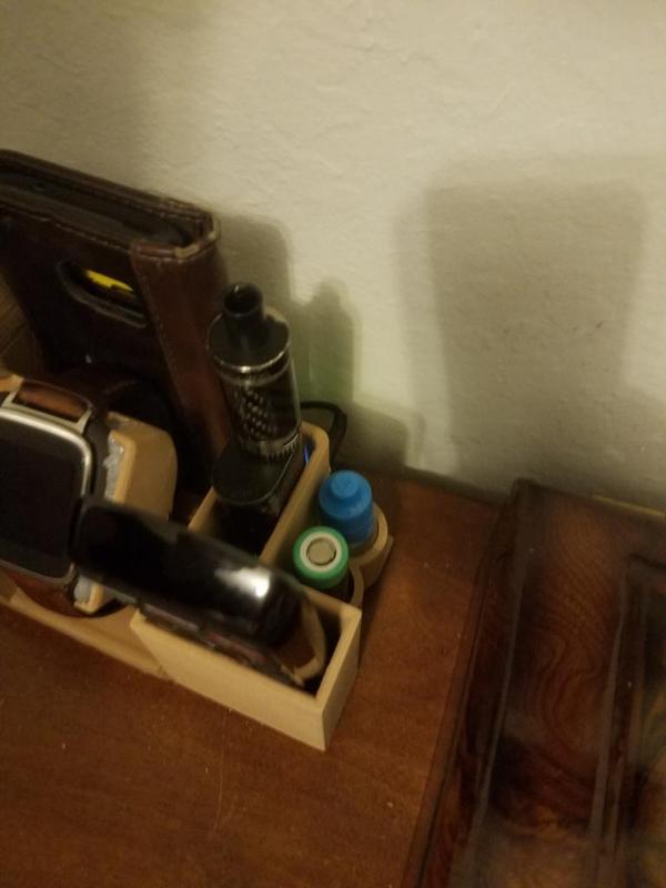 Vape Charger Stand with Storage