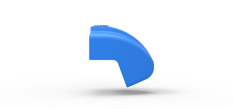 Diecast Tail tank of 600 Micro sprint car Scale 1:25