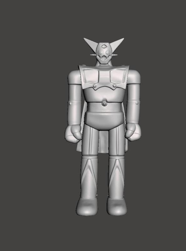 JUMBO MACHINDER FAN ART FAN ART GETTER ROBOT 1 RETRO SHOGUN WARRIORS