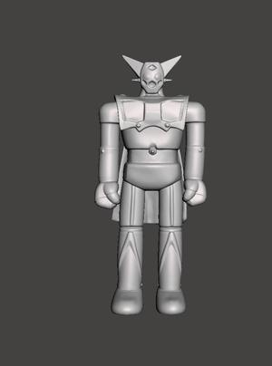 JUMBO MACHINDER FAN ART FAN ART GETTER ROBOT 1 RETRO SHOGUN WARRIORS