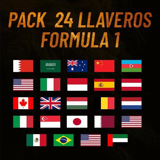 PACK 24 TRACKS - FORMULA 1 - 2024