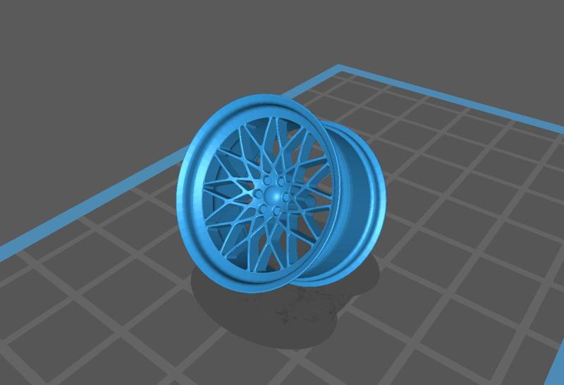 1/24 Scale Roda Wheel Offset (19 Inch)