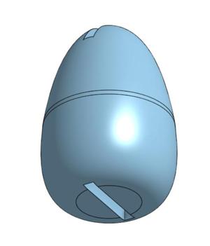 Armwrestling Ellipsoid handle Ø40