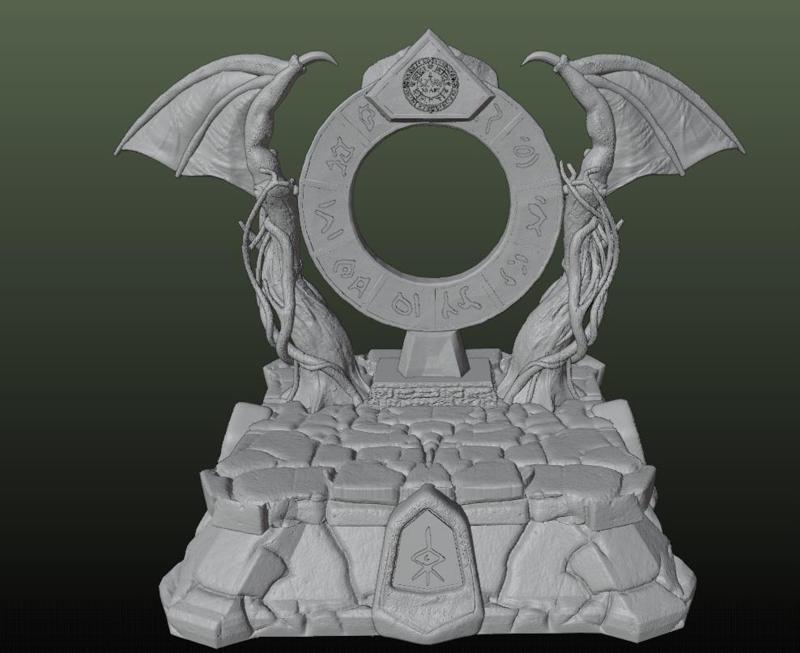 Phone Stand / Fantasy-Themed Decorative Element