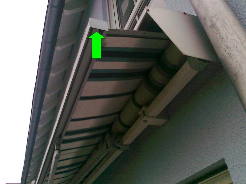 canvas blind end cover