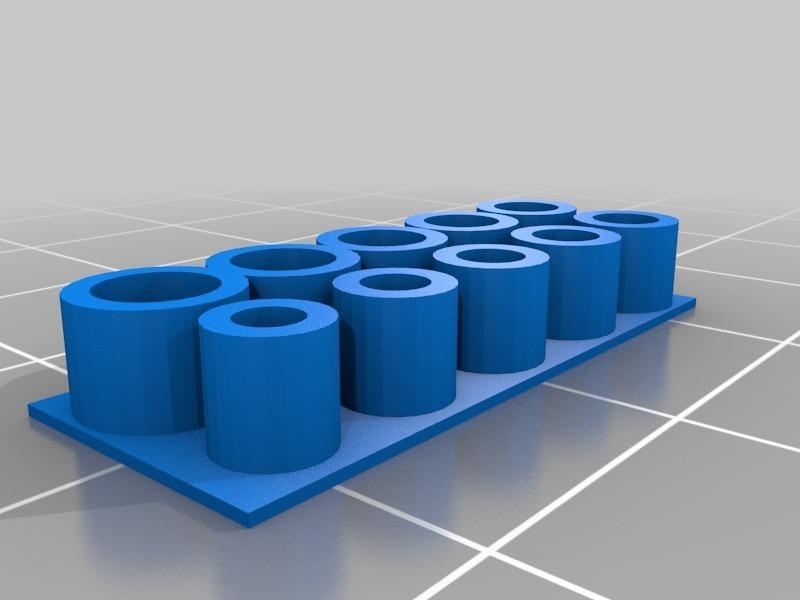 Small bolt/screw size test