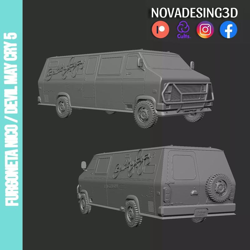 FURGONETA NICO DEVIL MAY CRY 5