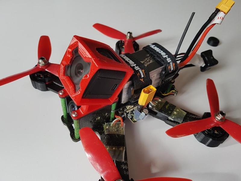 30deg Lisam 210 GoPro Session mount TPU