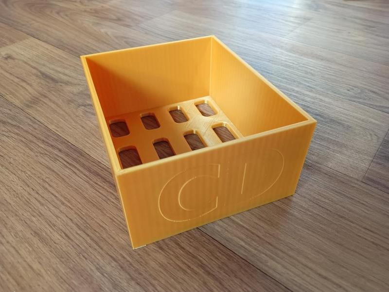 CD Organizer bis 15 Stück  CD Box Kasten CD Organizer up to 15 Pieces CD Box 