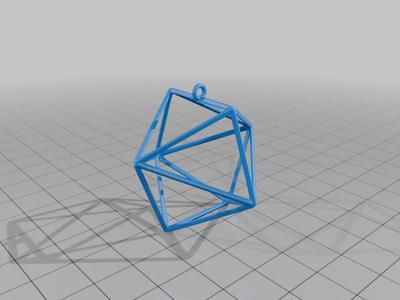 Largest 8-Vertex Polyhedron Ornament