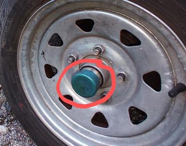1.98 inch Rubber Dust Caps  Trailer Wheel Hub Cap.