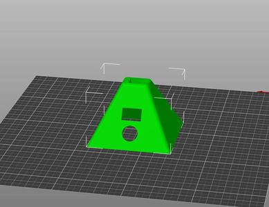 Base with micro switch (15x10 mm)