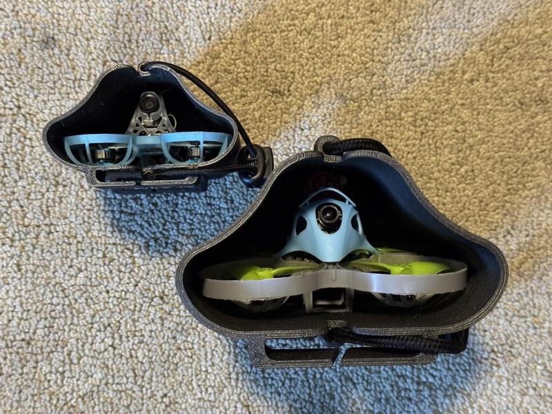 Whoop sleeve with webbing clips