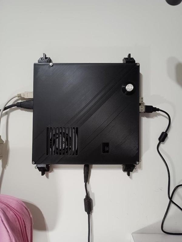 That time, my laptop reincarnated as a desktop