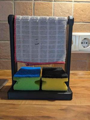 Ablage - Schwamm und Spüllappen