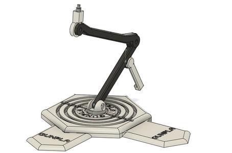 Rotating Gundam base