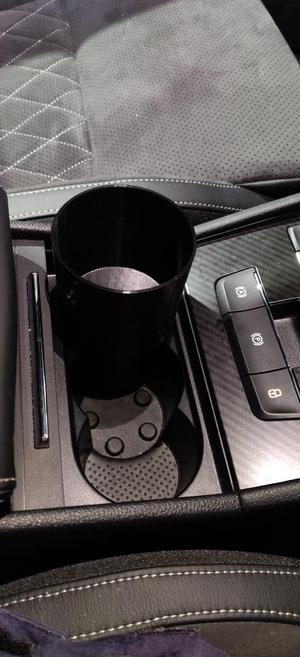 skoda superb cup holder expander for 70mm bottle