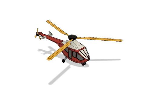 Candy Helicopter with Movements
